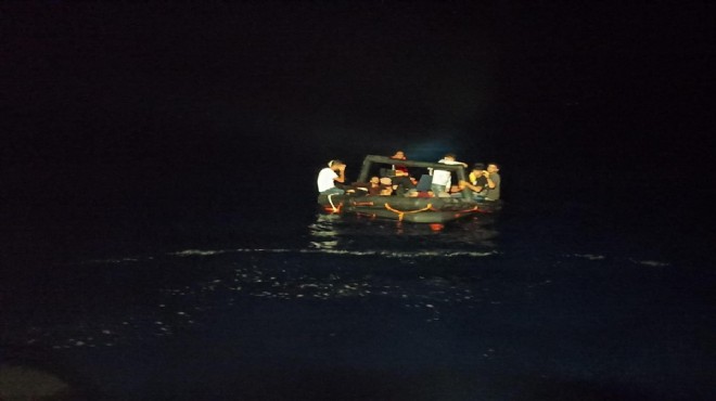 Datça'da 72 düzensiz göçmen kurtarıldı